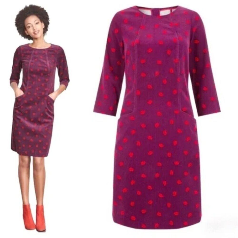Corduroy 3/4 dress.
